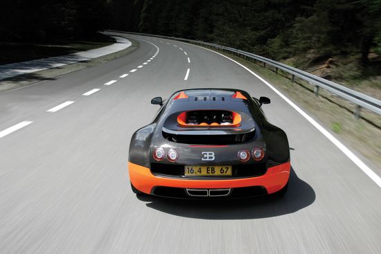 World's Fastest Car Bugatti Veyron 164 Super Sport