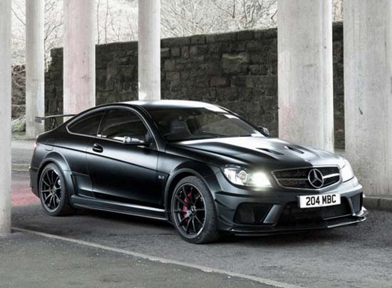 Power for the new C63 AMG Coupe Black Series comes from a 63liter V8 