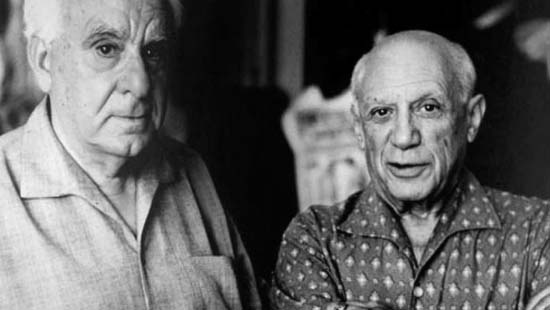 Christian Zervos and Pablo Picasso © David Douglas Duncan.
