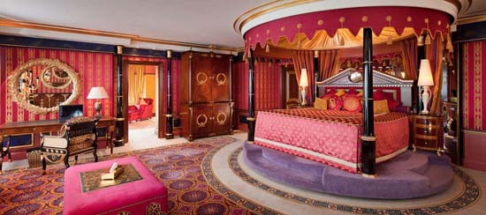 Royal Suite in the Burj Al Arab in Dubai