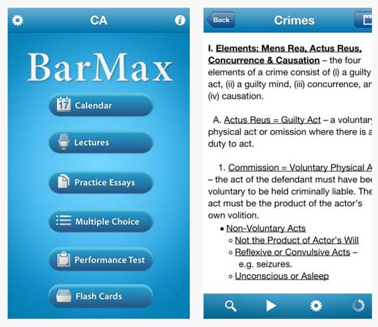 BarMax CA, created by Harvard Law School alumni, is a leading comprehensive California bar exam review course with the highest overall pass rates 