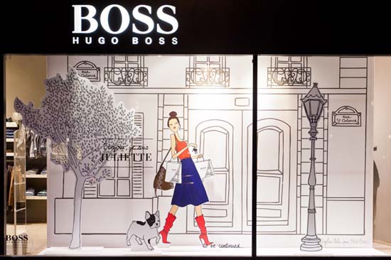 Hugo-Boss-Love-Story-windows-LIGANOVA-Paris