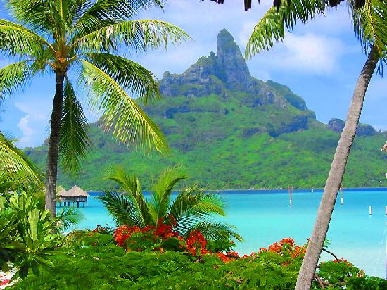 3.Bora Bora, Society Islands of French Polynesia
