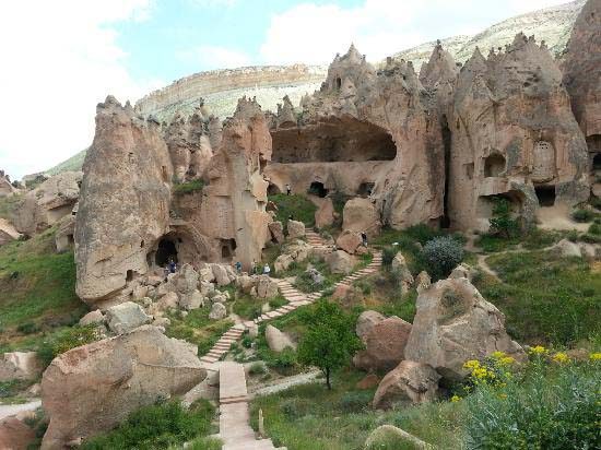 3.Cappadocia Cave Dwellings / Urgup, Turkey
