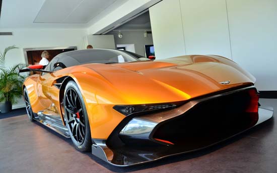 Aston Martin Vulcan Orange Nurburgring