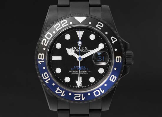 GMT Master II Titanium-Coated Watch $19,200