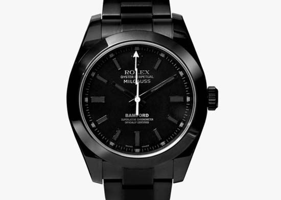 Milgauss Titanium-Coated Watch $19,200