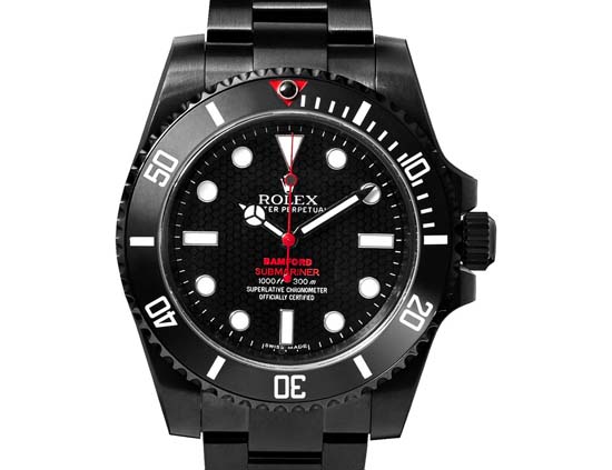 Submariner Titanium-Coated Watch $17,600