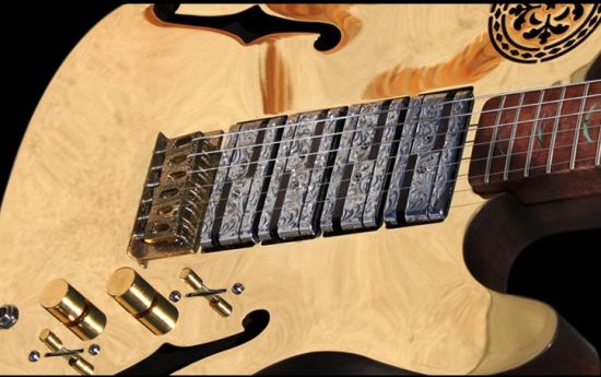 $1 million GoldCaster Gold Guitar