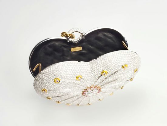 Buy Green Embroidered Heart-shaped Clutch by Doux Amour Online at Aza  Fashions.