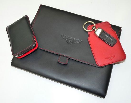 Bentley launches iPad, iPhone and Blackberry leather cases