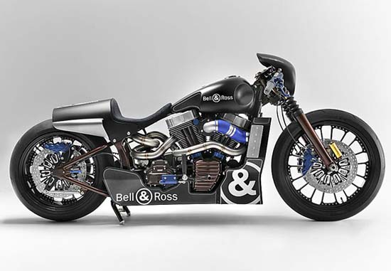 Harley Davidson x Bell & Ross Nascafe Racer Bike