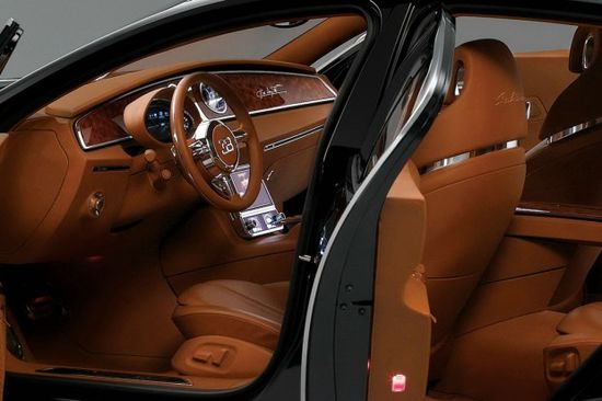 Bugatti 16C Galibier interior