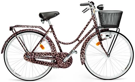 Dolce & Gabbana Leopard Print Bicycle