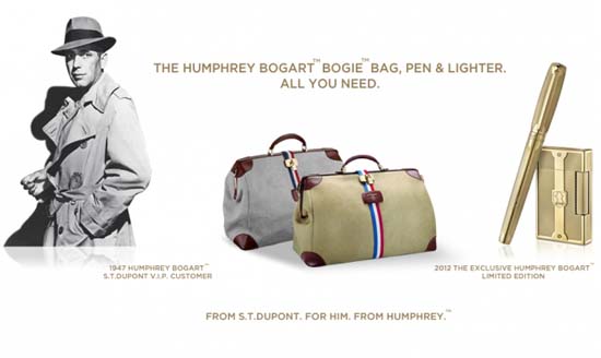 S.T. Dupont Pays Tribute to Audrey Hepburn and Humphrey Bogart
