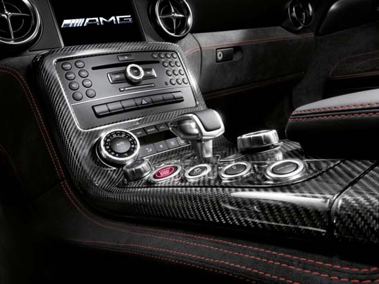 SLS AMG Black Series interior