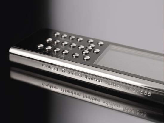 Gresso Unveils Cruiser Titanium Phone, Priced at $2,500
