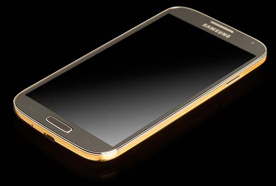 Samsung Galaxy S4 in Gold, Platinum or Rose Gold