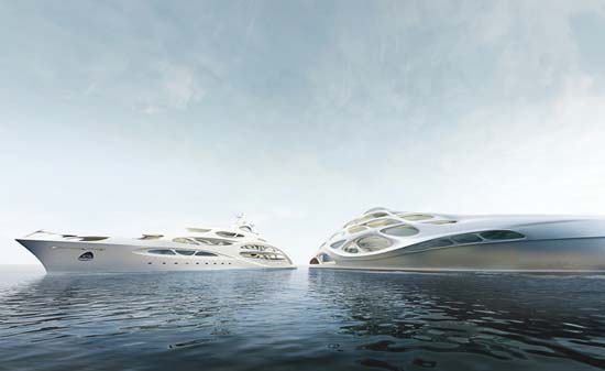 Zaha Hadid Designs Superyachts For Blohm + Voss