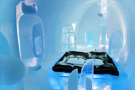Amazing Deluxe Suite by MINI at The Ice hotel in Sweden