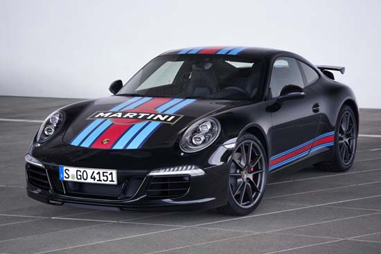 Porsche 911 Carrera S Martini Racing Edition Revealed
