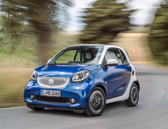 2016 Smart Fortwo First Look