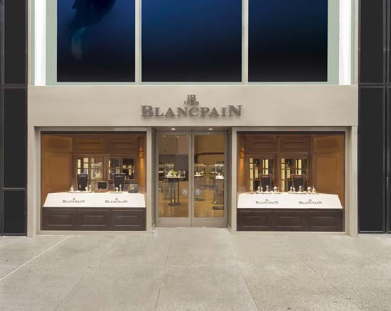 Blancpain Opens New Boutique On 5th Ave in NYC