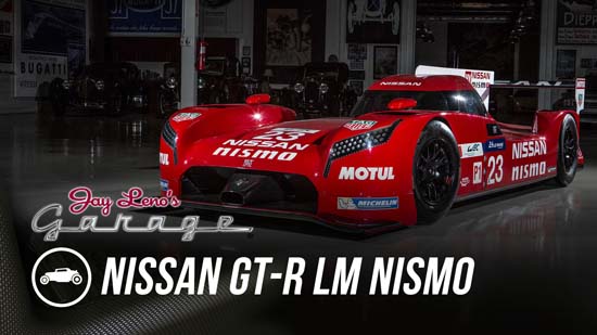 Nissan GT-R LM Nismo visits Jay Leno’s Garage