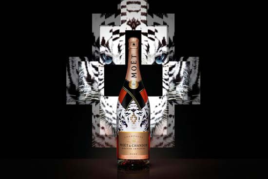 Moët & Chandon Teams up With Marcelo Burlon for The Tiger Collection