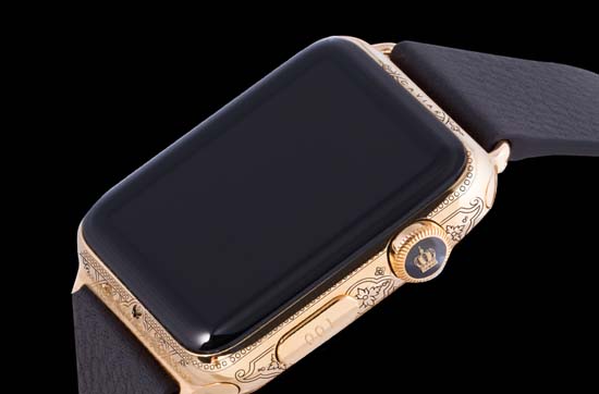 Caviar Unveils Custom Engraved Apple Watches
