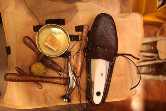 Watch the Making of a Car Shoe Moccasin