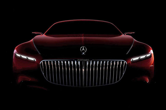 First Look At The New Vision Mercedes-Maybach 6