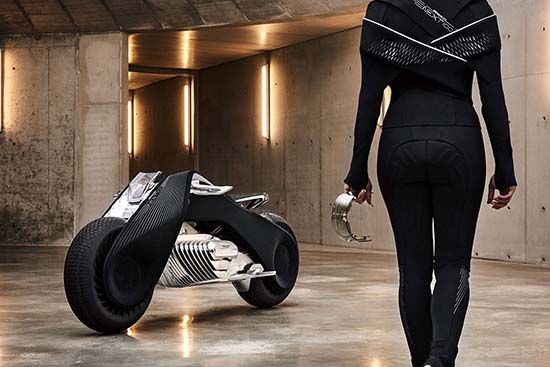 BMW Motorrad Introduces Vision Next 100 Concept