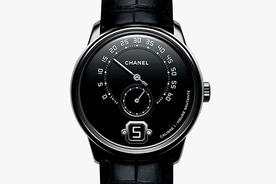 Monsieur de Chanel Platinum Black Watch is Absolutely Stunning