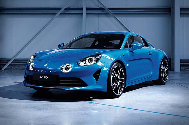 Alpine reveals the all-new A110 Coupe