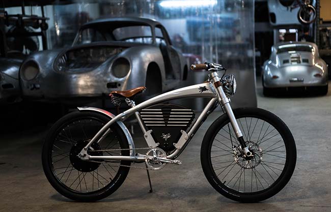 Vintage Electric x Emory Outlaw Tracker Bike