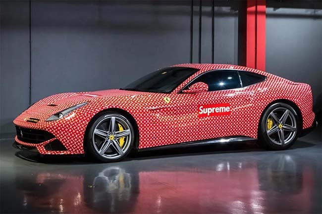 Supreme x Louis Vuitton Ferrari