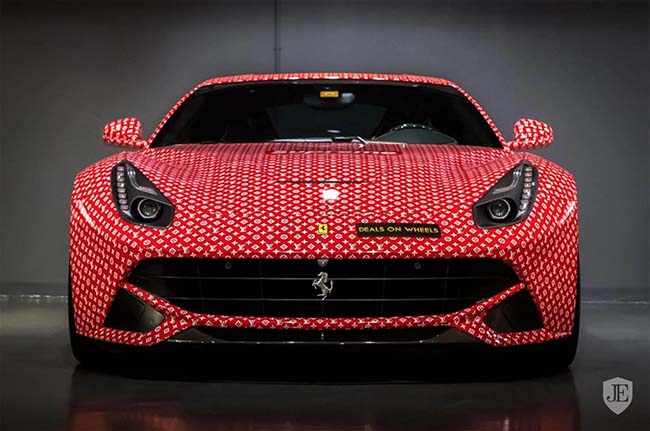 This Custom Supreme x Louis Vuitton Ferrari Is Up For Sale