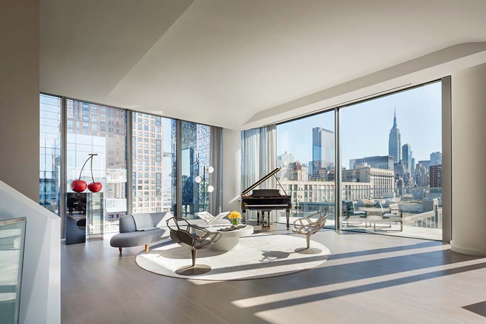 NYC penthouse designed by Zaha Hadid