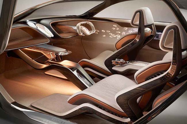 Bentley EXP 100 GT interior