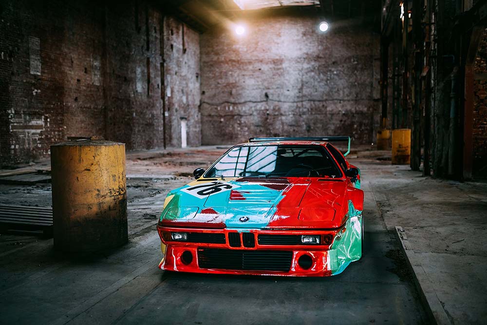 BMW M1 Art Car By Andy Warhol