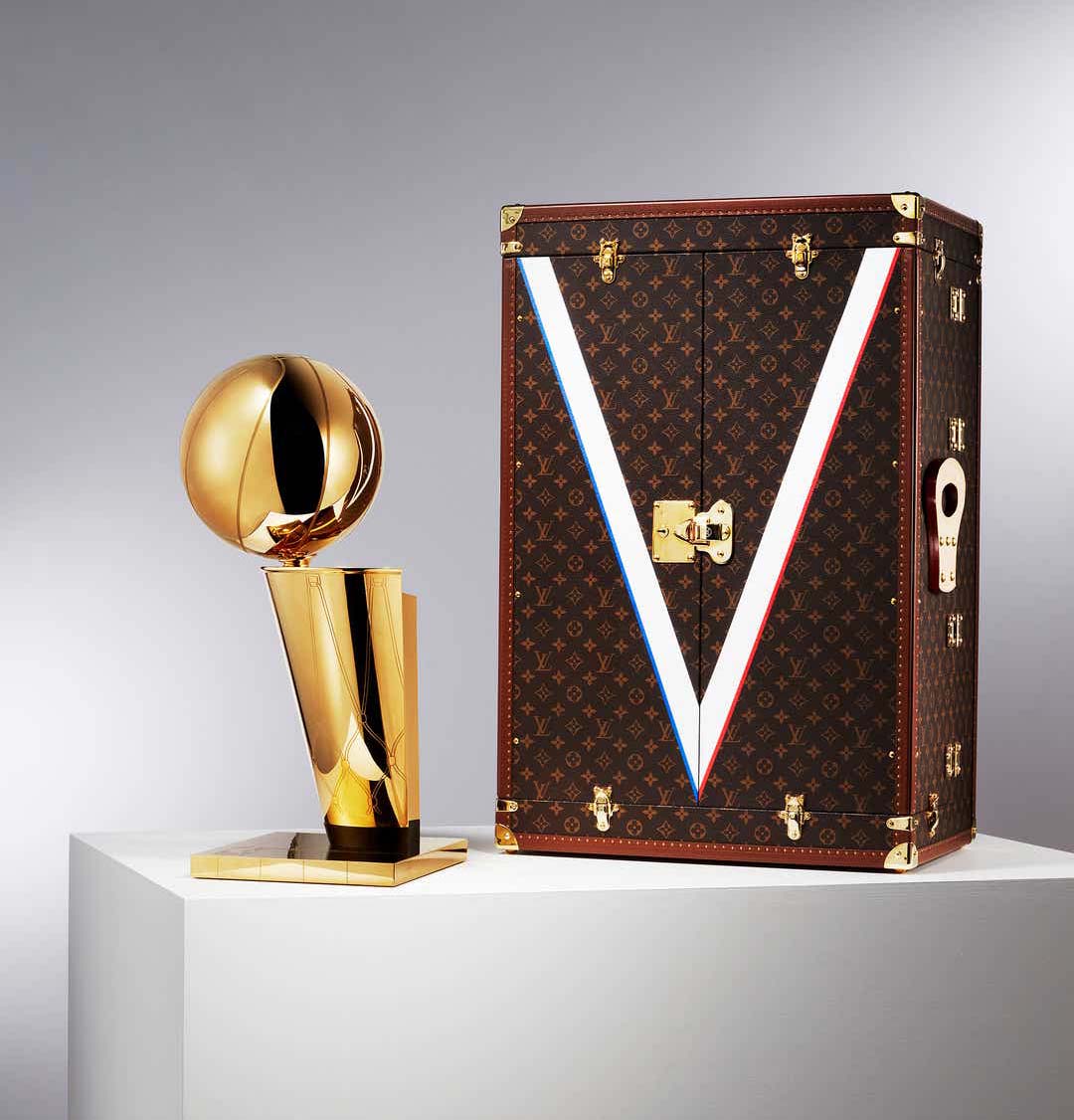 Louis Vuitton Unveils Travel Case for The Larry O’Brien Trophy