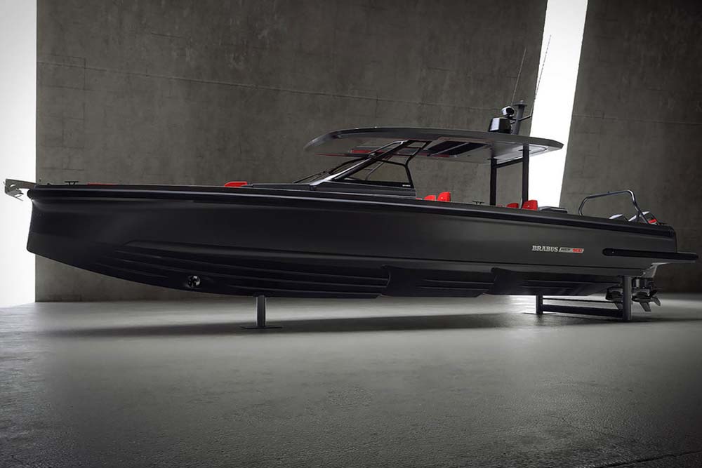 Brabus Shadow 900 Black Ops Boat Steals The Show