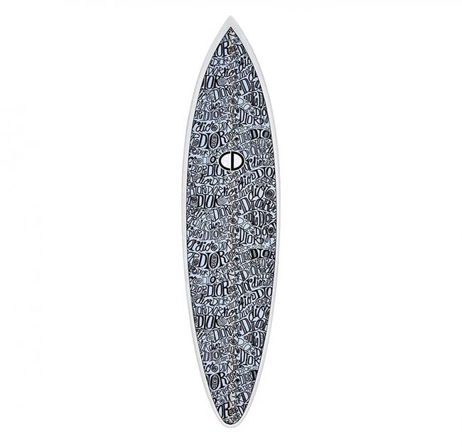 Dior surfboard