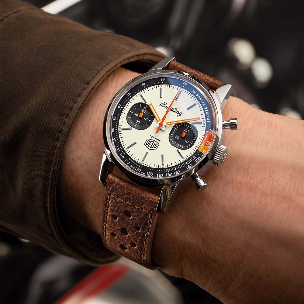 Introducing The Breitling Top Time Deus Chronograph