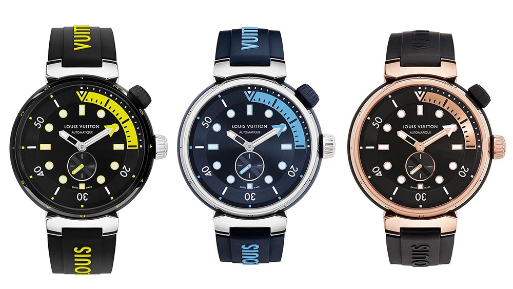 Louis Vuitton Tambour Street Diver Watch Collection