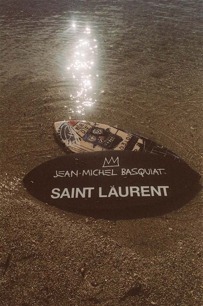Saint Laurent Rive Droite X Jean-Michel Basquiat Capsule Collection