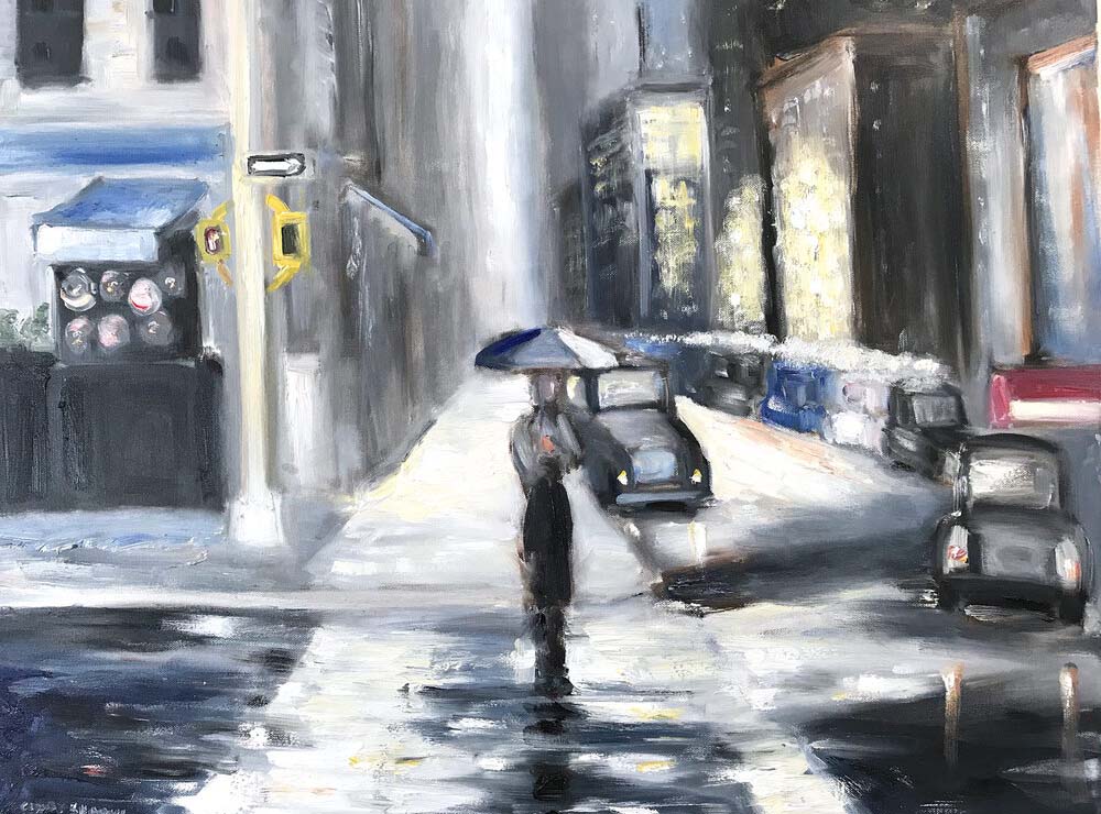 Rain in Soho, 2020 — Cindy Shaoul