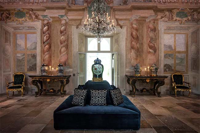 Villa Balbiano - Living room