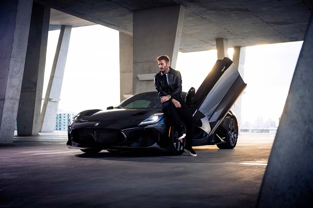 Meet David Beckham’s custom Maserati MC20 Fuoriserie